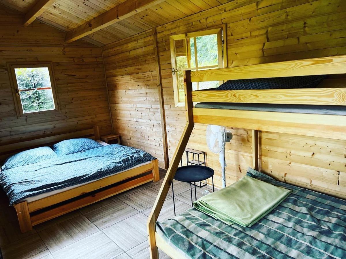 Chatka Jaegerhaus K Myslivne 26 Libochovice Bagian luar foto